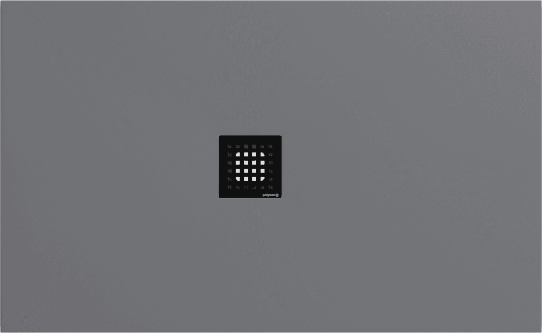 FLEXIA brodzik kompozytowy z możliwością docinania 130x80cm, szary mat