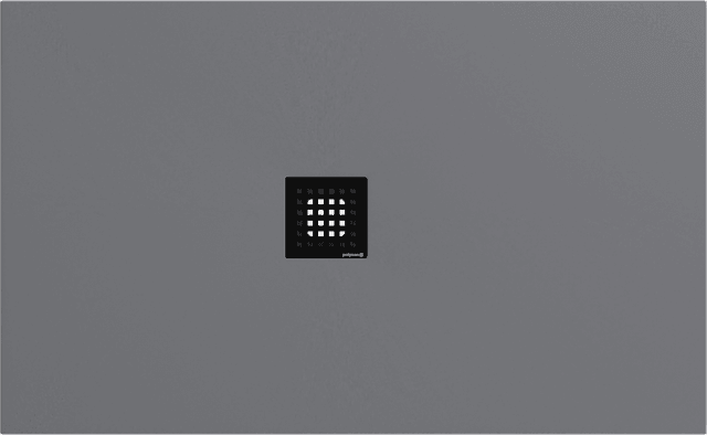 FLEXIA brodzik kompozytowy z możliwością docinania 130x80cm, szary mat