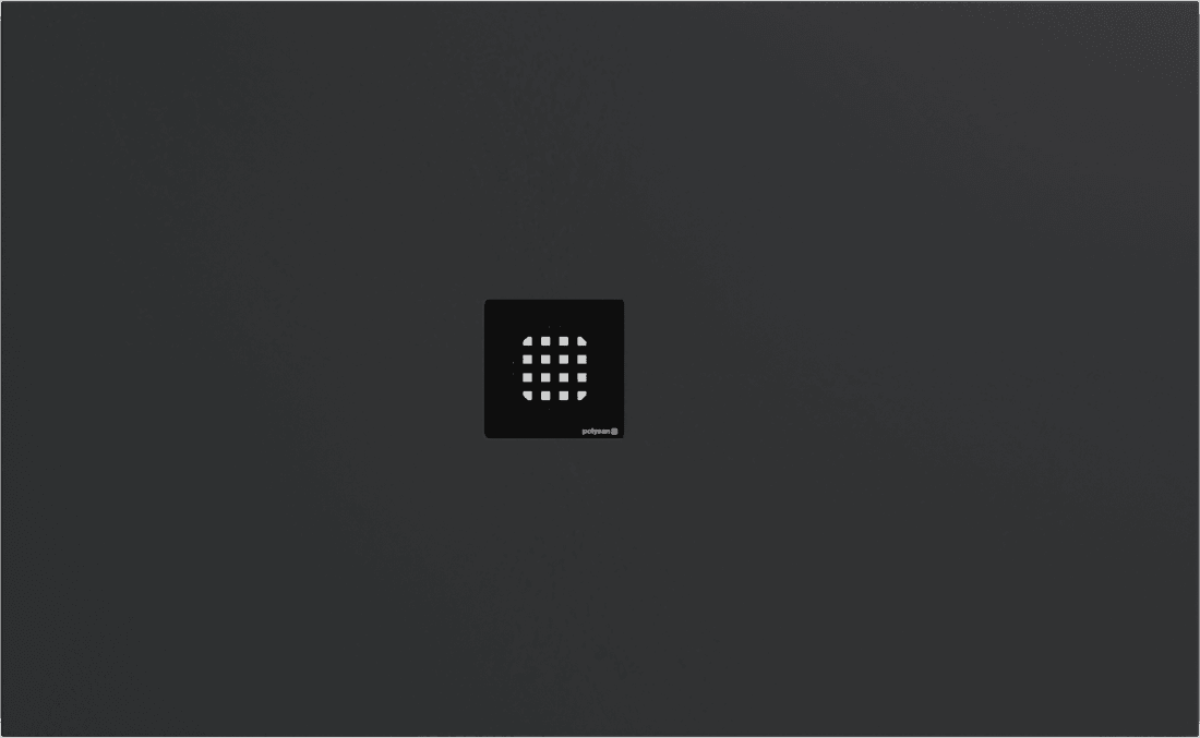 FLEXIA brodzik kompozytowy z możliwością docinania 130x80cm, antracyt mat