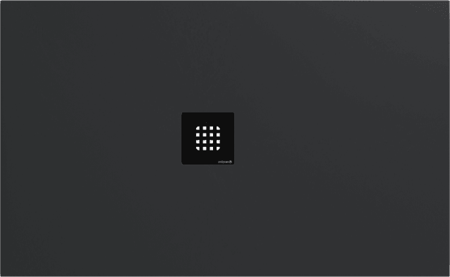 FLEXIA brodzik kompozytowy z możliwością docinania 130x80cm, antracyt mat