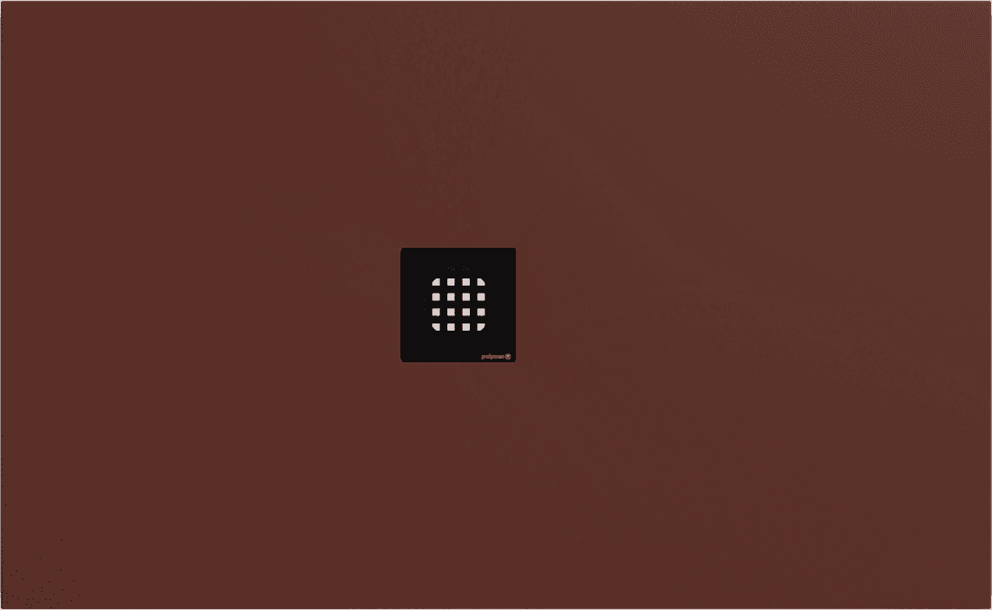 FLEXIA brodzik kompozytowy z możliwością docinania 130x80cm, brązowy mat