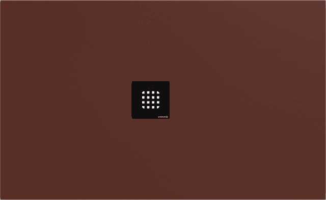 FLEXIA brodzik kompozytowy z możliwością docinania 130x80cm, brązowy mat