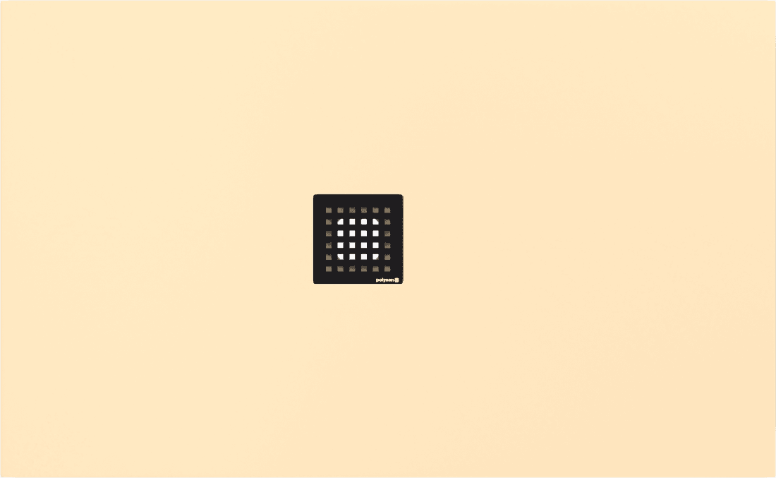 FLEXIA brodzik kompozytowy z możliwością docinania 130x80cm, beż mat