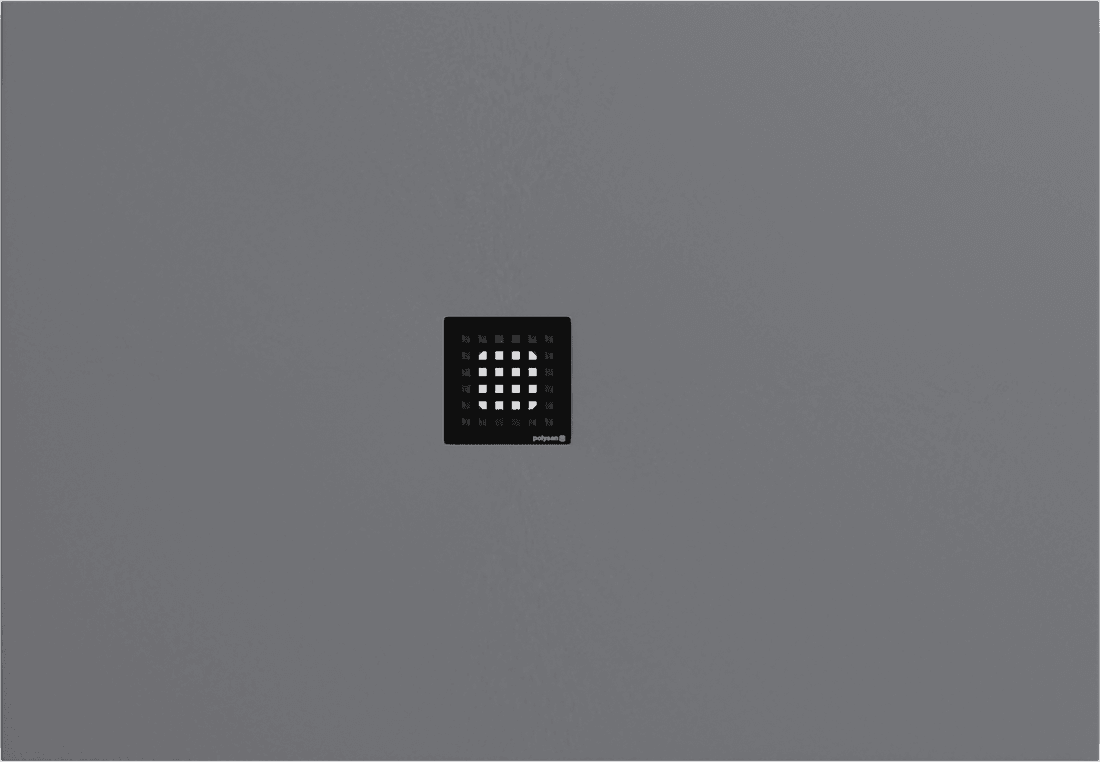 FLEXIA brodzik kompozytowy z możliwością docinania 130x90cm, szary mat