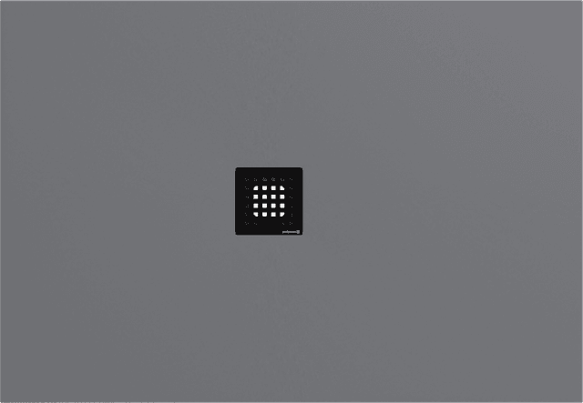 FLEXIA brodzik kompozytowy z możliwością docinania 130x90cm, szary mat