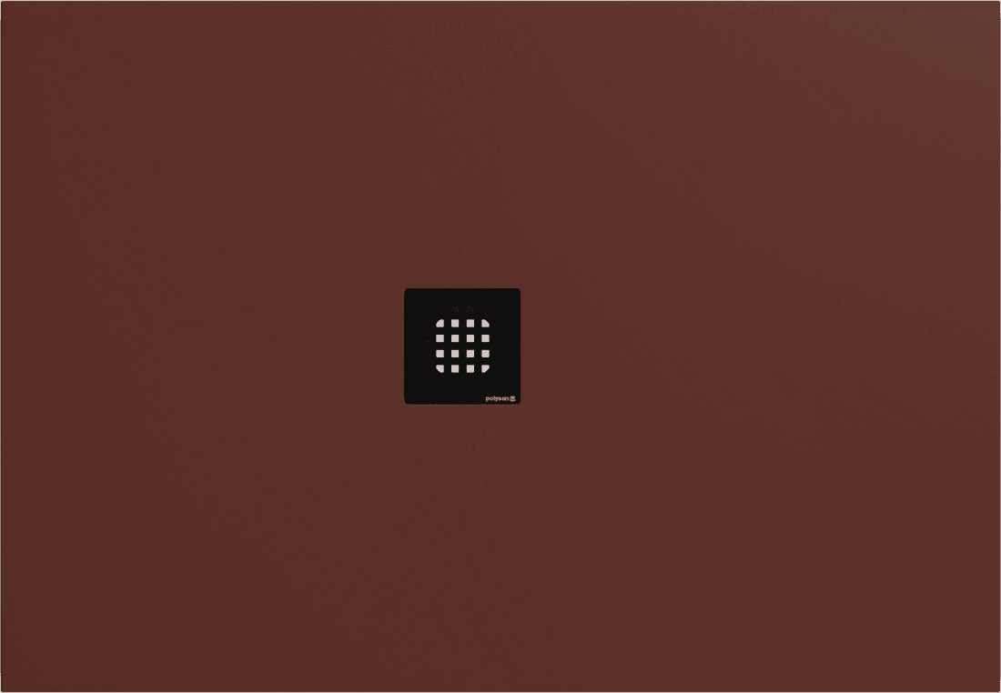 FLEXIA brodzik kompozytowy z możliwością docinania 130x90cm, brązowy mat