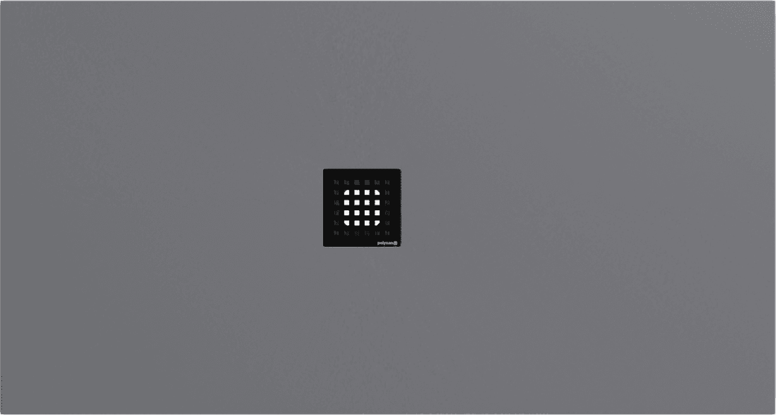 FLEXIA brodzik kompozytowy z możliwością docinania 150x80cm, szary mat