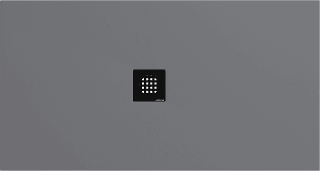 FLEXIA brodzik kompozytowy z możliwością docinania 150x80cm, szary mat