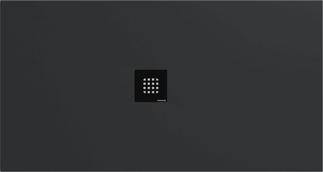 FLEXIA brodzik kompozytowy z możliwością docinania 150x80cm, antracyt mat