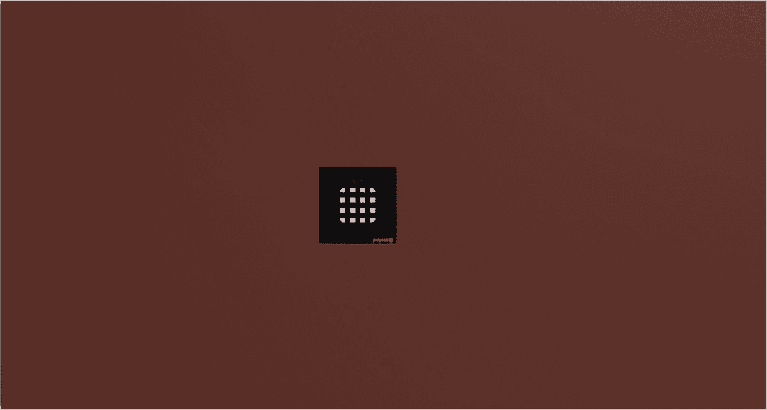 FLEXIA brodzik kompozytowy z możliwością docinania 150x80cm, brązowy mat