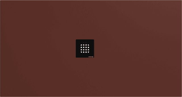 FLEXIA brodzik kompozytowy z możliwością docinania 150x80cm, brązowy mat