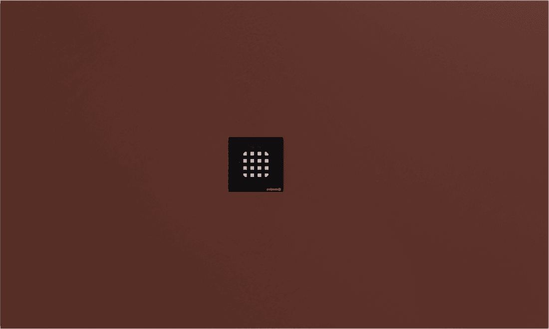 FLEXIA brodzik kompozytowy z możliwością docinania 150x90cm, brązowy mat