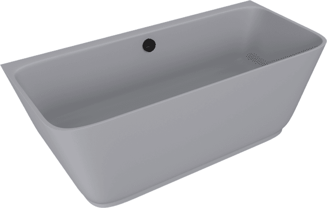 SKYLLA wanna wolnostojąca przyścienna 170x75x60cm, kompozyt, szary mat