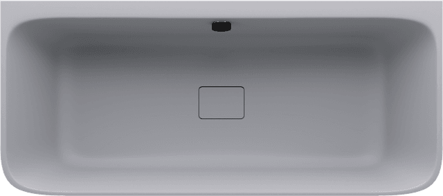 SKYLLA wanna wolnostojąca przyścienna 170x75x60cm, kompozyt, szary mat