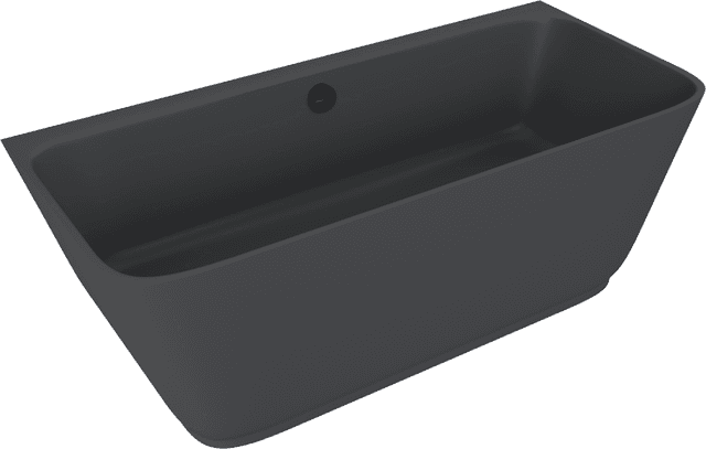 SKYLLA wanna wolnostojąca przyścienna 170x75x60cm, kompozyt, antracyt mat