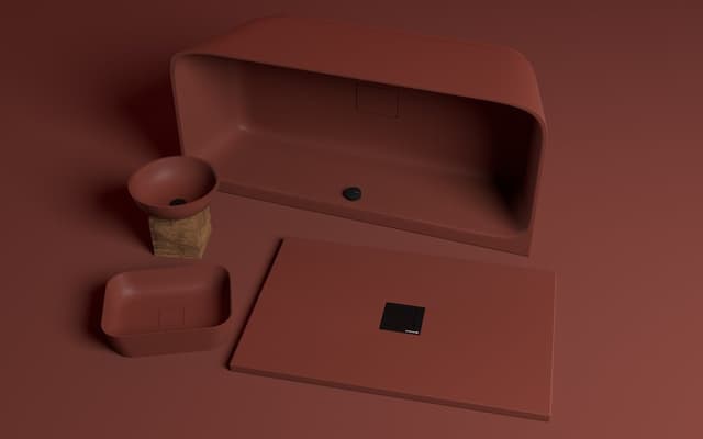 SKYLLA wanna wolnostojąca przyścienna 170x75x60cm, kompozyt, brązowy mat