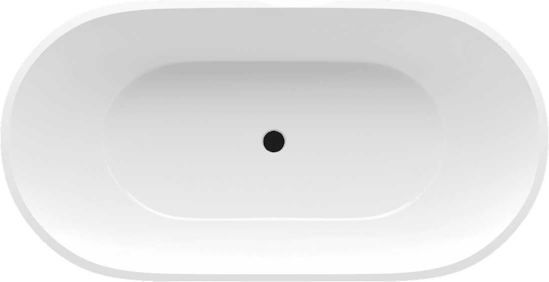 REDUTA wanna wolnostojąca 171x81x58cm, kompozyt, biały/szary mat