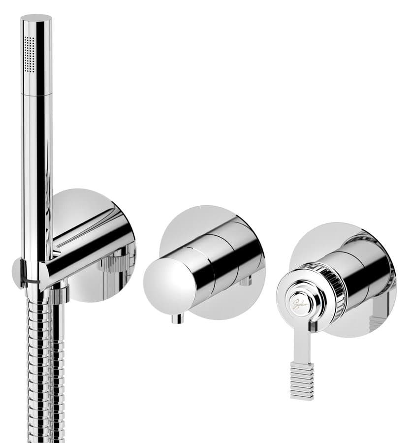 VERSI bateria prysznicowa/wannowa podtynkowa, 2 funkcje, chrom