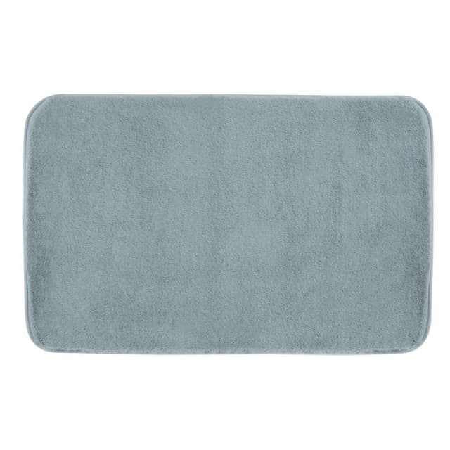 FUZZY dywanik łazienkowy, 50x80cm, 100% polyester, antypoślizgowy, azzuro