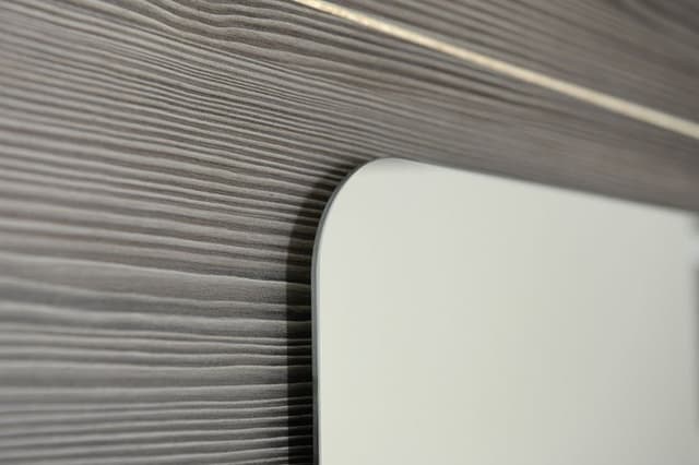 ISHAPE lustro ze ściętą krawędzią 60x80cm, zaokrąglone rogi, CU free