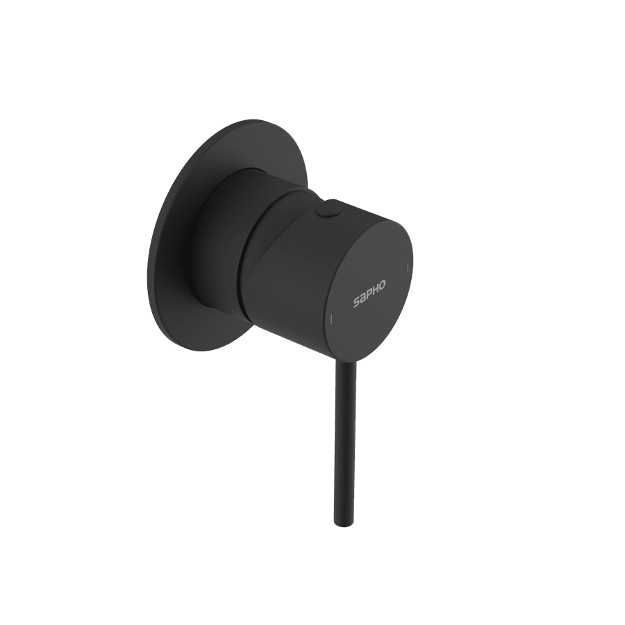 ULTRAMIX bateria prysznicowa podtynkowa, 1 wyjście, czarny matt