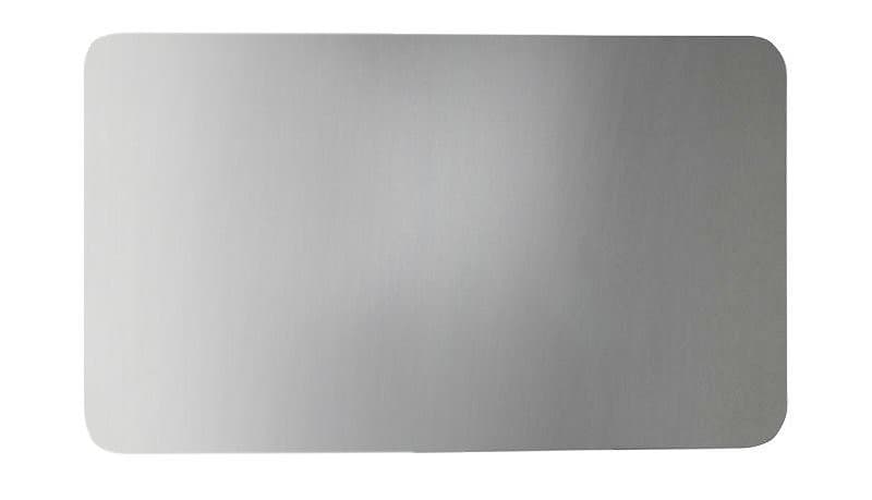 ISHAPE lustro ze ściętą krawędzią 100x50cm, zaokrąglone rogi, CU free