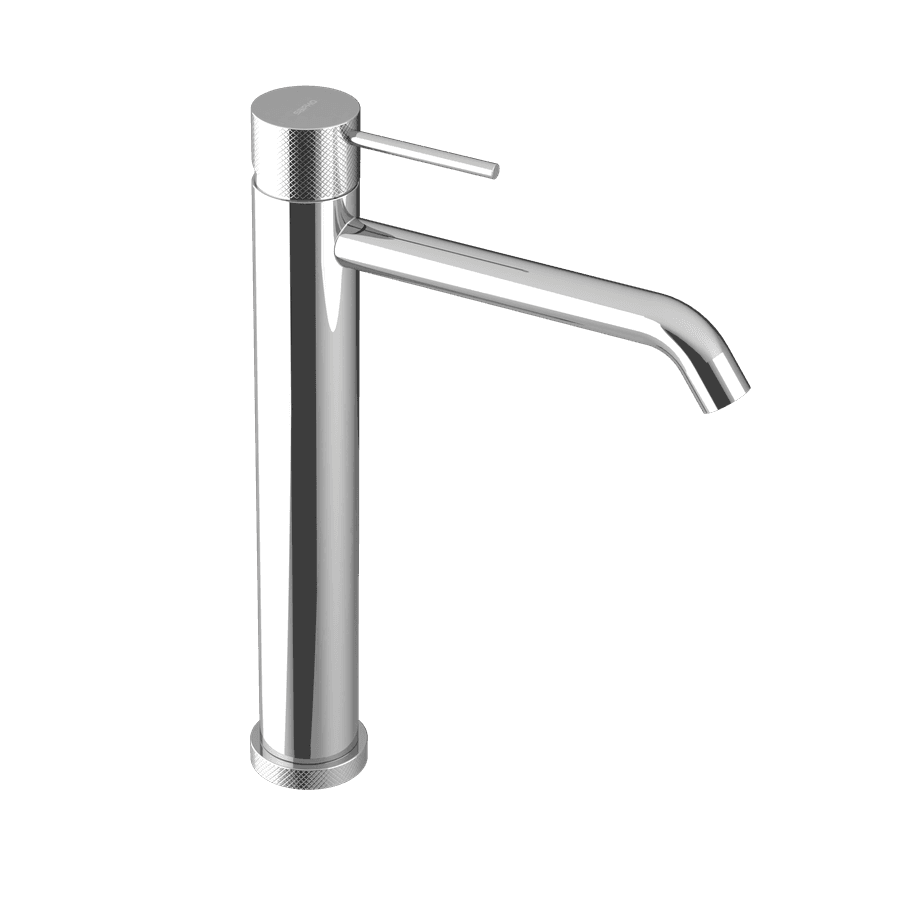 ULTRASAN bateria umywalkowa wysoka, przedłużona wylewka, chrom