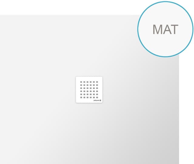 FLEXIA brodzik kompozytowy z możliwością docinania 120x100cm, biały mat