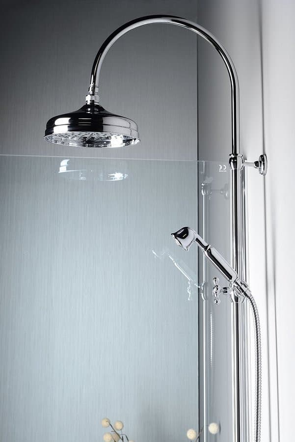 VANITY zestaw prysznicowy z podłączeniem do baterii, głowica i główka prysznicowa, chrom