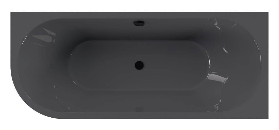 VIVA R MONOLITH wanna wolnostojąca przyścienna 170x75x60cm, szary