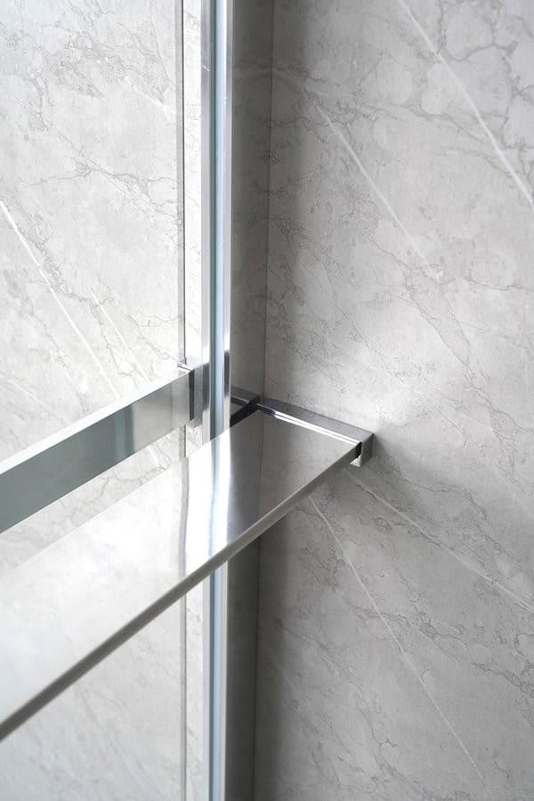 Półka skracana do kabin prysznicowych walk-in 60-140 cm, chrom