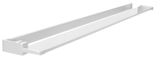 Półka skracana do kabin prysznicowych walk-in 60-140 cm, biały mat