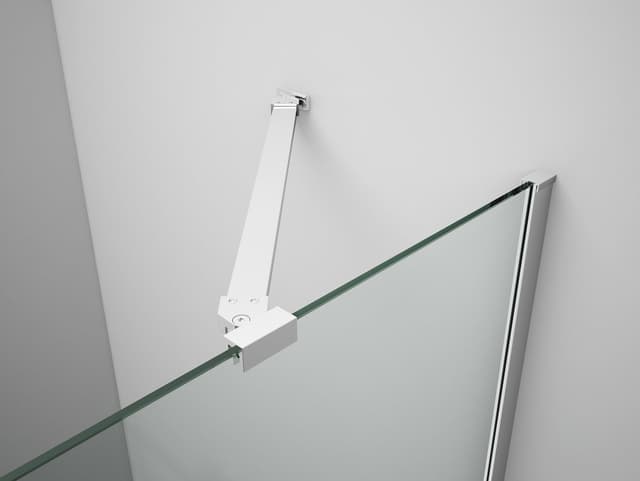 TRINITY CHROME kabina prysznicowa 1200x1100mm, wejście z rogu, szkło czyste