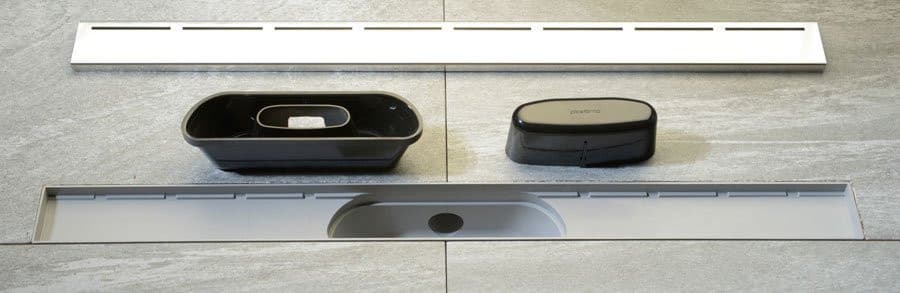 ROAD odpływ liniowy z rusztem ze stali nierdzewnej, L-720mm, DN40