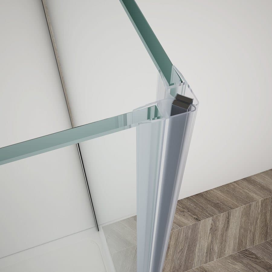 TRINITY CHROME kabina prysznicowa 1200x800mm, wejście z rogu, szkło matowe