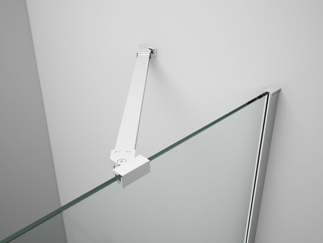 TRINITY CHROME kabina prysznicowa 1000x900mm, wejście z rogu, szkło matowe