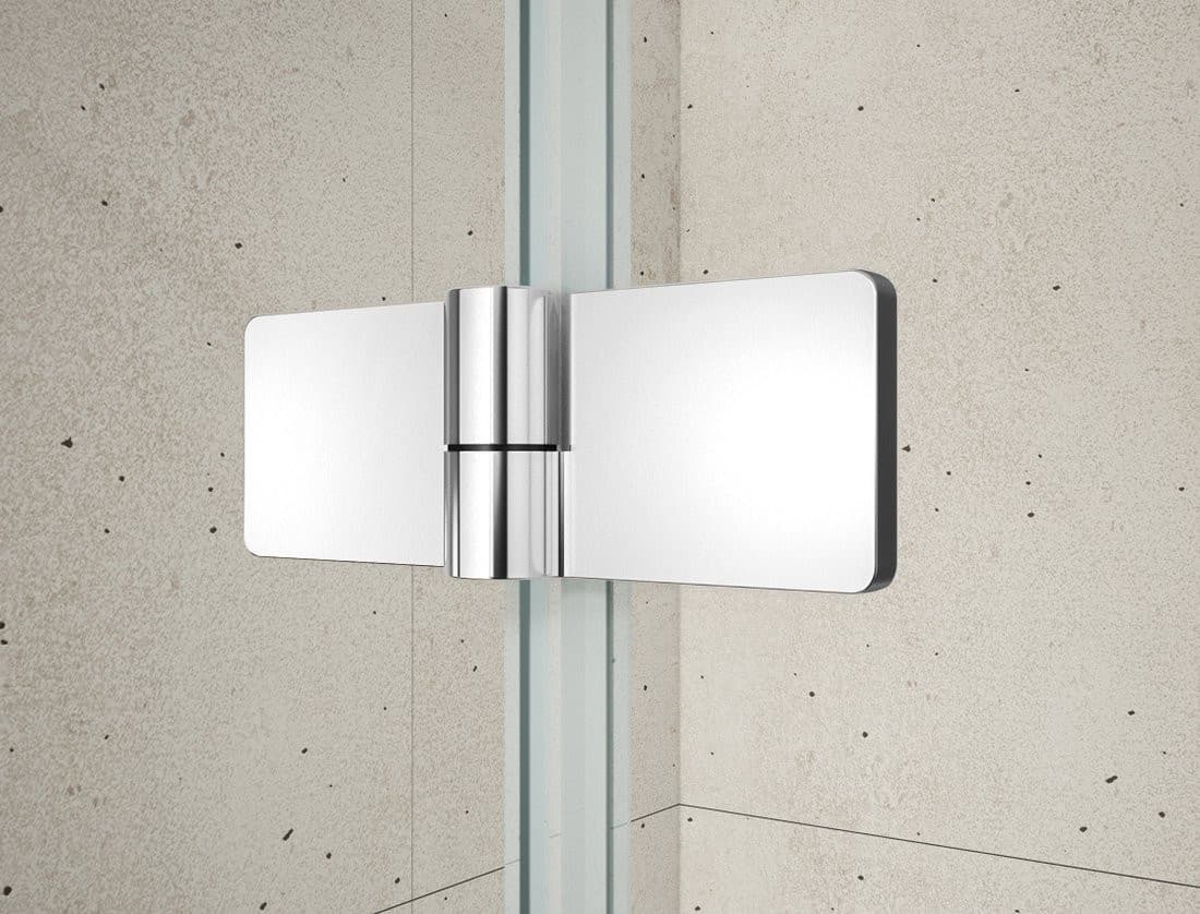 TRINITY CHROME kabina prysznicowa 900x900mm, szkło czyste, prawe