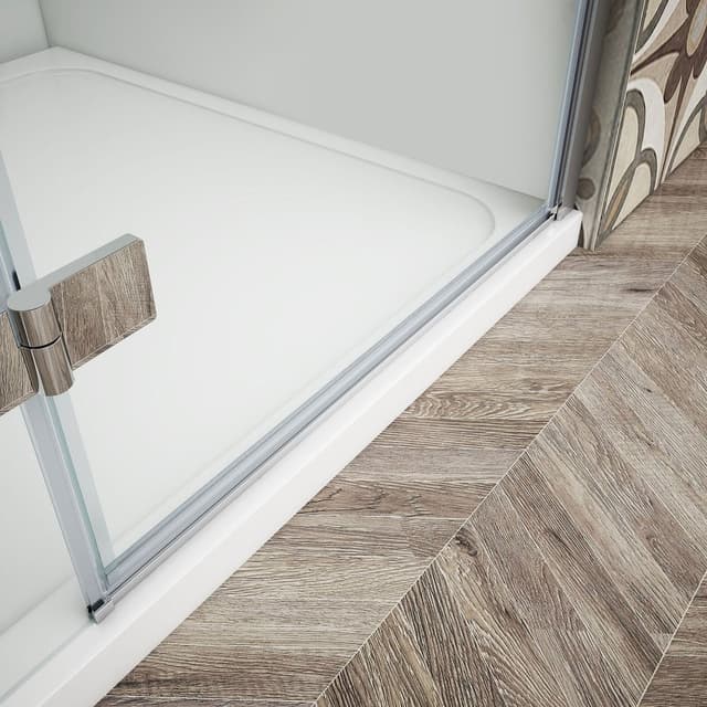 TRINITY CHROME kabina prysznicowa 1100x1200mm, szkło czyste, lewe