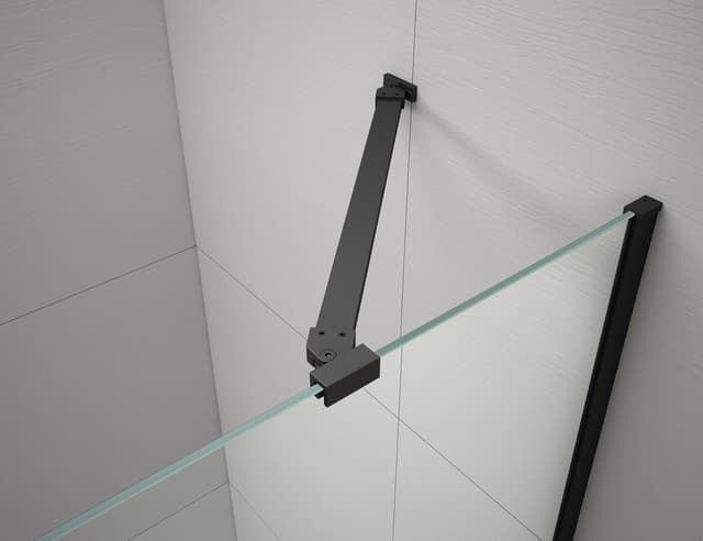 TRINITY BLACK kabina prysznicowa 800x1200mm, szkło czyste, lewe