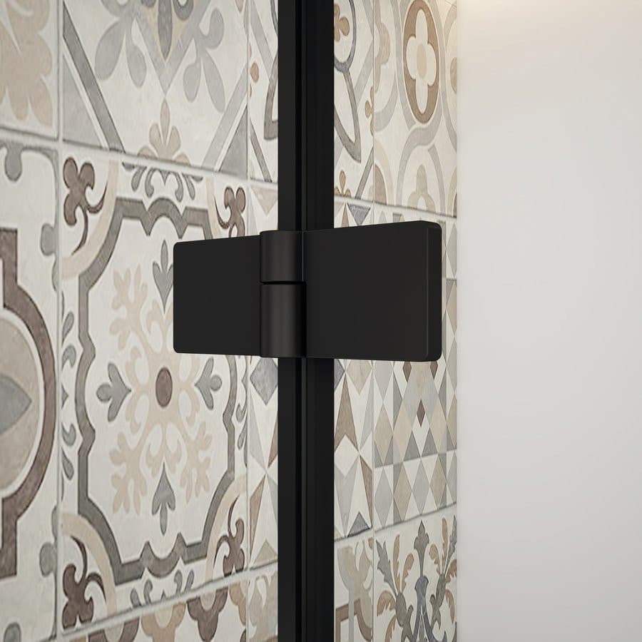 TRINITY BLACK kabina prysznicowa 1000x900mm, szkło matowe, lewe