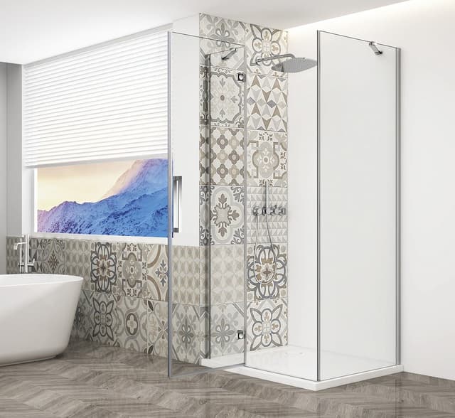 TRINITY CHROME kabina prysznicowa 1200x900mm, szkło czyste, lewe