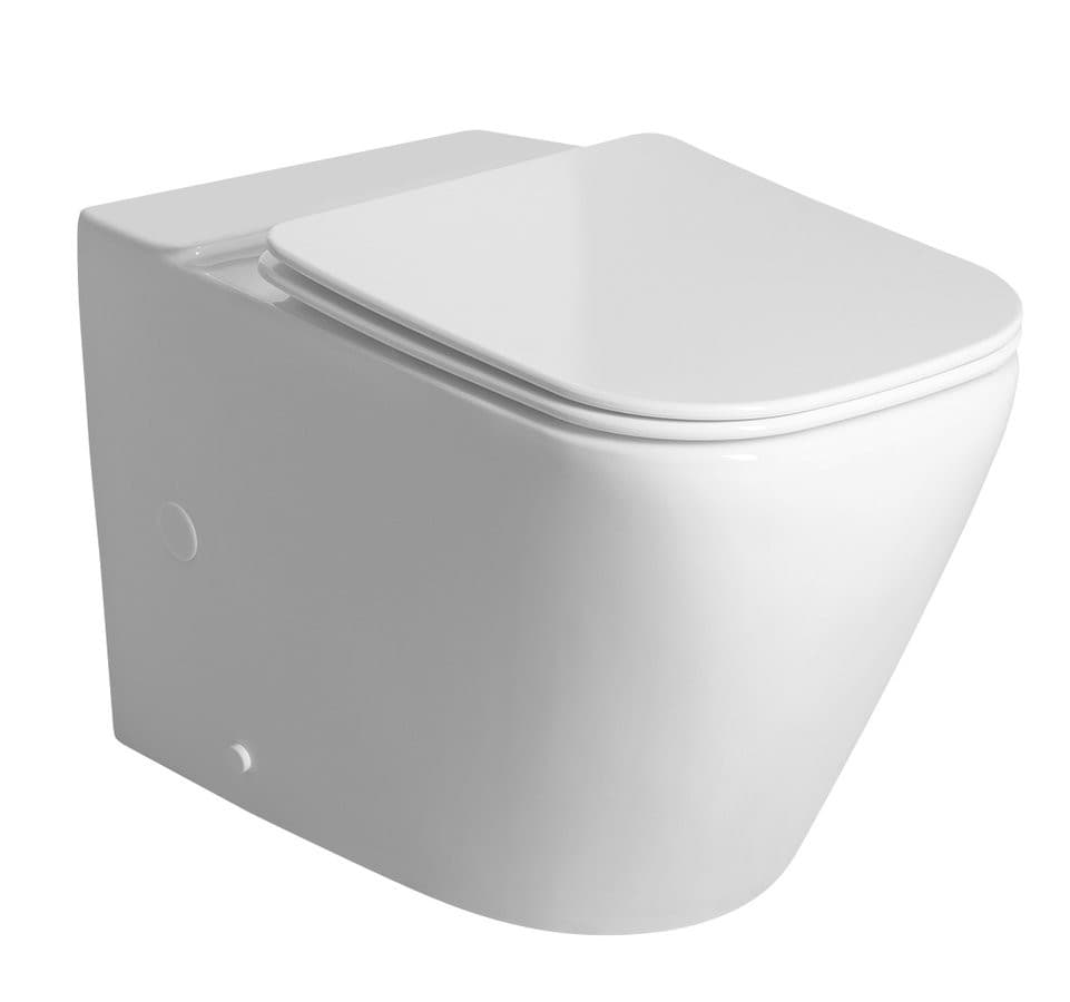 IMALA miska wc kombi, Vortex Rimless, 61x35,5cm, odpływ dolny/tylny, biały