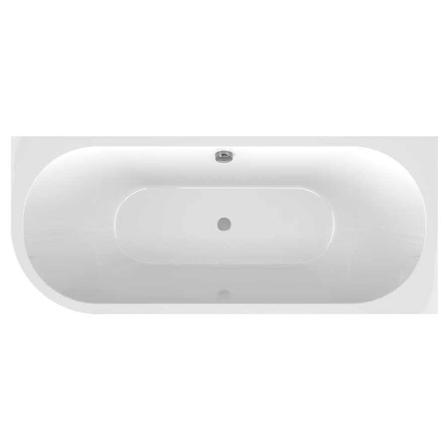 VIVA R MONOLITH wanna wolnostojąca przyścienna 180x75x60cm, biały/siena