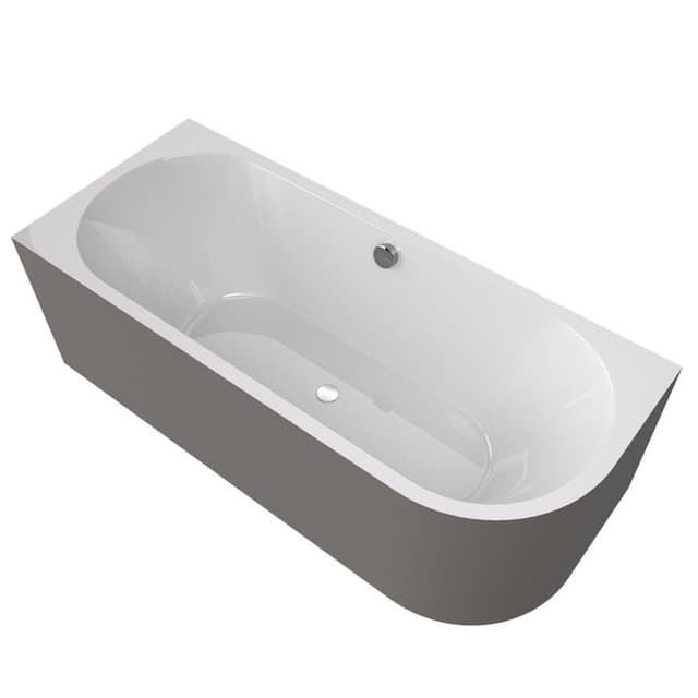 VIVA L MONOLITH wanna wolnostojąca przyścienna 170x75x60cm, biały/agila