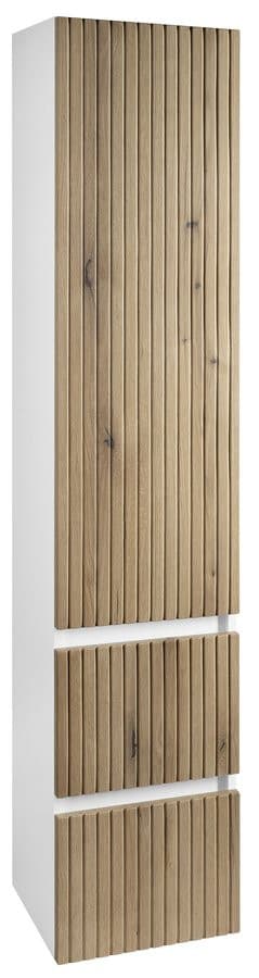 PANEDA STRIP szafka wysoka 35x165x31cm, dąb emporio, lewa/prawa