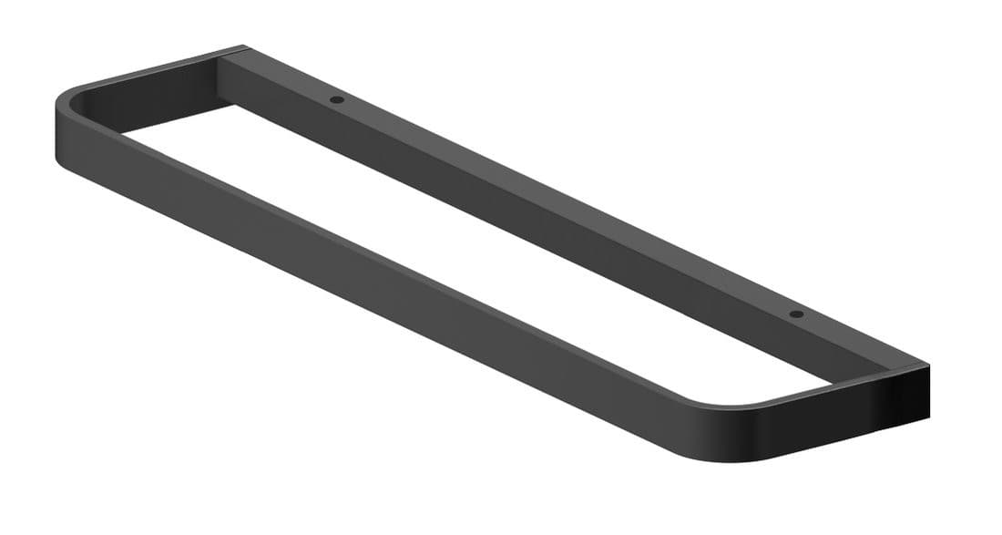 NUBES/NORM držák ručníků 45cm, pro konstrukci MSAN80N/100N, černá