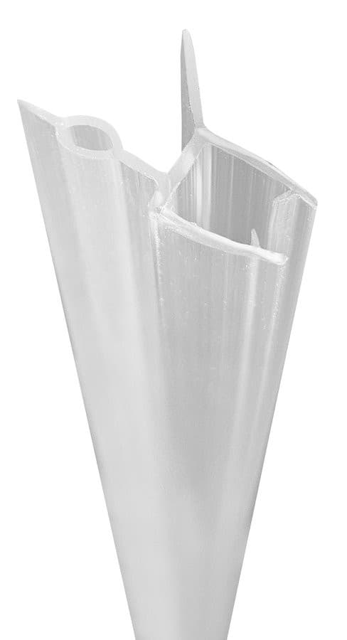 ZOOM dolna uszczelka akrylowa na drzwi prysznicowe (d-609) ZL2615, ZL2616, 1szt.