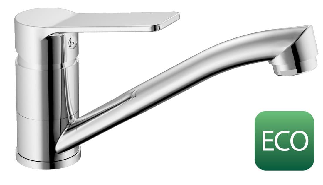 SINTRA ECO 3,8 l/min, bateria umywalkowa z obrotową głowicą, chrom