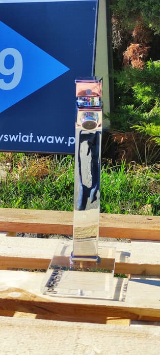 Bateria umywalkowa wysoka Jaguar ARIA 27cm, outlet, rysa z tyłu