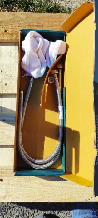 Bateria umywalkowa wysoka Jaguar ARIA 27cm, outlet, rysa z tyłu